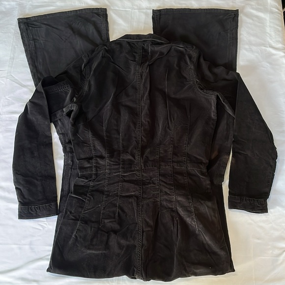 Free People We The Free Jayde Cord Flare Jumpsuit Black M and XL NEW WITH TAGS - Picture 8 of 13